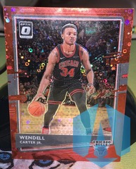 2020-21 Donruss Optic Wendell Carter Jr Red Disco /85